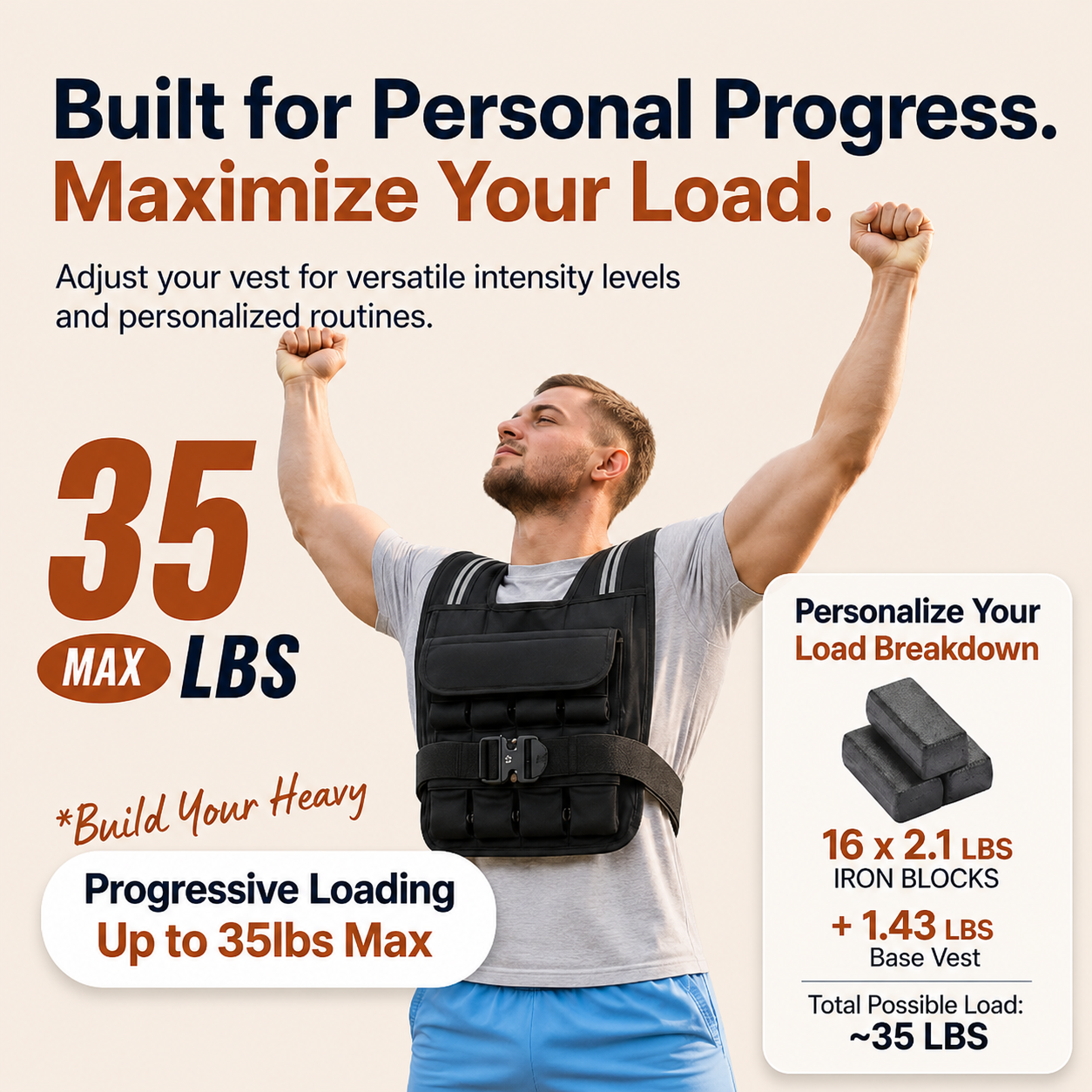 Gravload Weighted Vest