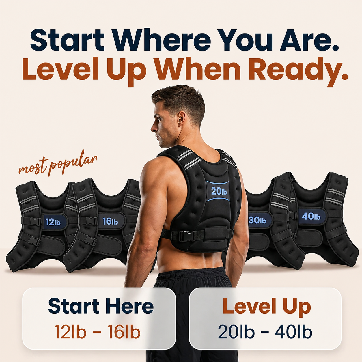 Gravload Weighted Vest